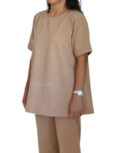 Load image into Gallery viewer, 3-PIECE SWEATSUIT SET (BEIGE)
