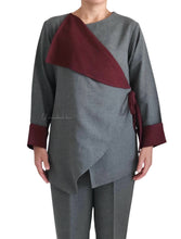 Load image into Gallery viewer, SIDE WRAP - OLIVED GREY (OLIVED GREY PANT)
