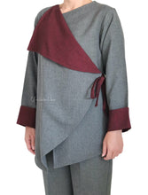 Load image into Gallery viewer, SIDE WRAP - OLIVED GREY (OLIVED GREY PANT)
