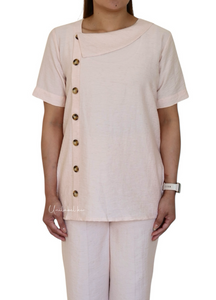 BUTTON-DOWN DETAILED (PINK)
