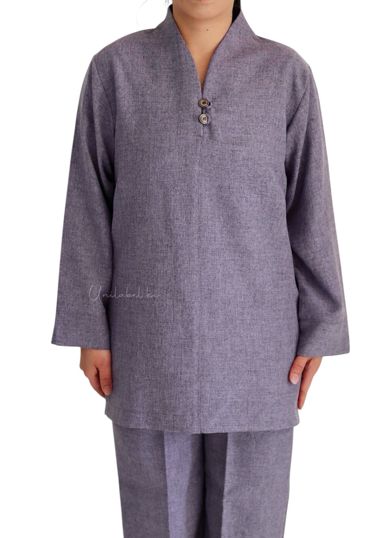 STAND COLLAR - LAVENDER