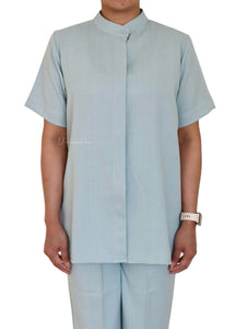 MANDARIN COLLAR - GREEN