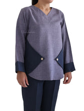 Load image into Gallery viewer, CONTRAST PATCH - LAVENDER (NAVY PANT)
