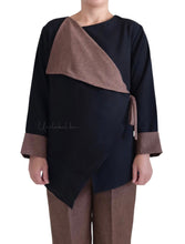 Load image into Gallery viewer, SIDE WRAP - BLACK   (UMBER PANT)
