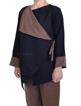 Load image into Gallery viewer, SIDE WRAP - BLACK   (UMBER PANT)
