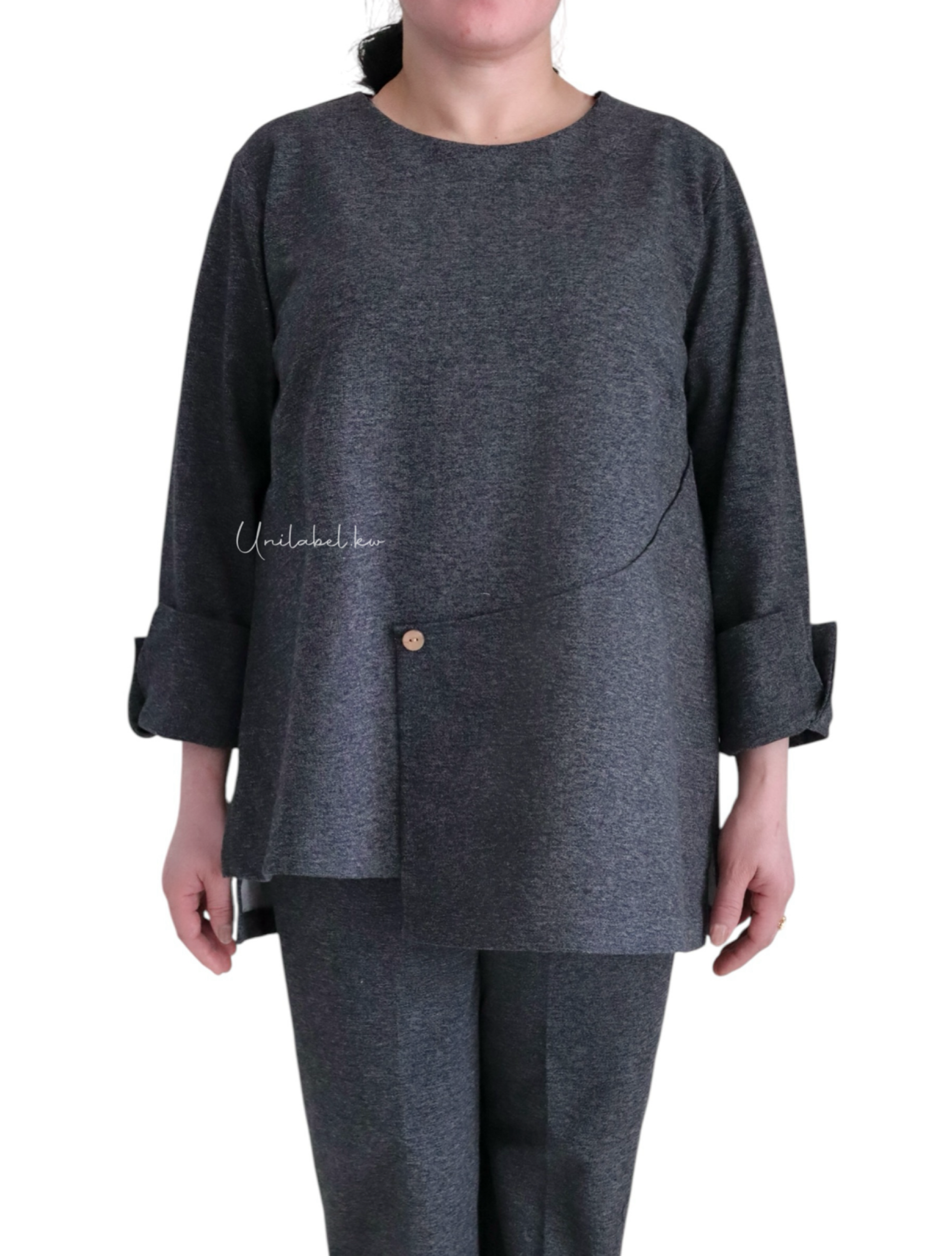 SWEATSUIT - CHARCOAL MELANGE