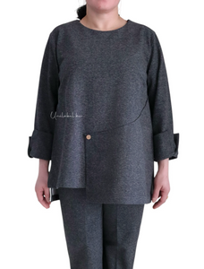 SWEATSUIT - CHARCOAL MELANGE