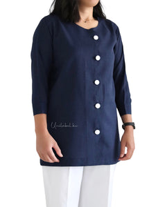 SCALLOPED-EDGE (NAVY)