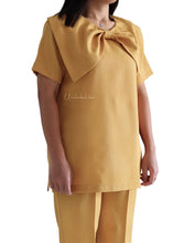 Load image into Gallery viewer, BOW FRONT (MUSTARD/MUSTARD PANT)
