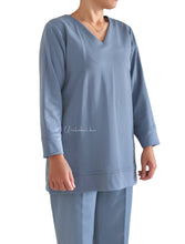 Load image into Gallery viewer, V-NECK SWEATSUIT (BLUE)
