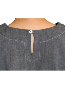 FOLDED LINEN BLEND (CHARCOAL)