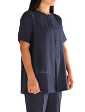 Load image into Gallery viewer, FRONT PLEATED ( NAVY )
