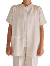 Load image into Gallery viewer, MANDARIN COLLAR - CREAM
