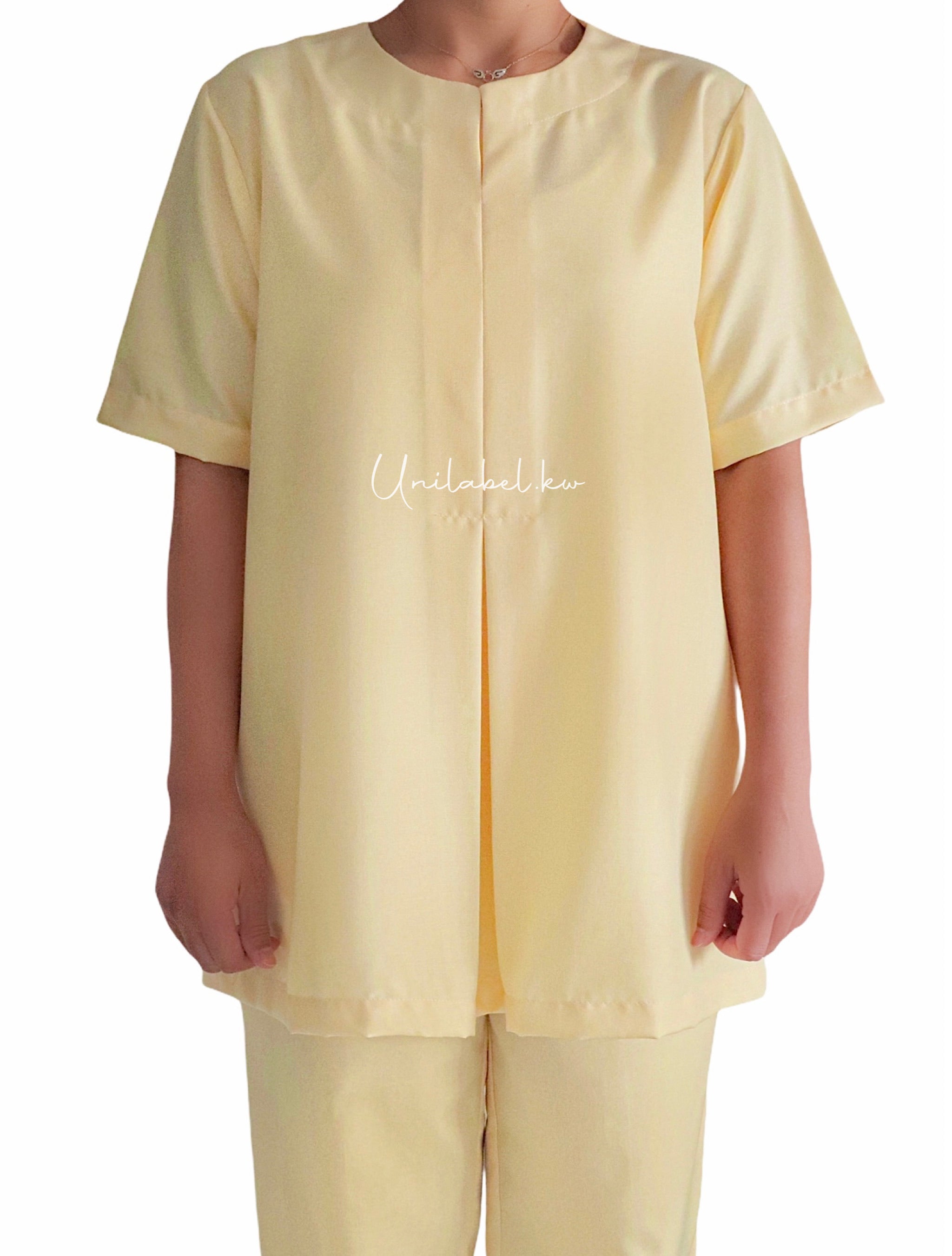 FRONT PLEATED (YELLOW)