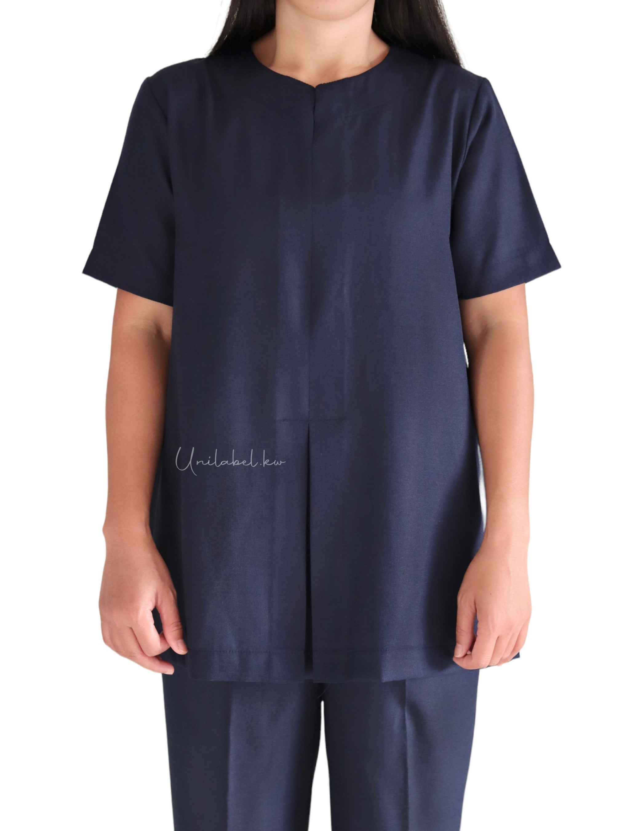 FRONT PLEATED ( NAVY )