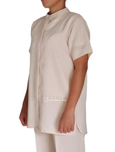 Load image into Gallery viewer, MANDARIN COLLAR - CREAM
