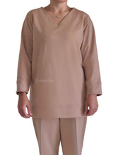 Load image into Gallery viewer, V-NECK SWEATSUIT (BEIGE)
