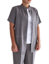 Load image into Gallery viewer, MANDARIN COLLAR - GREY
