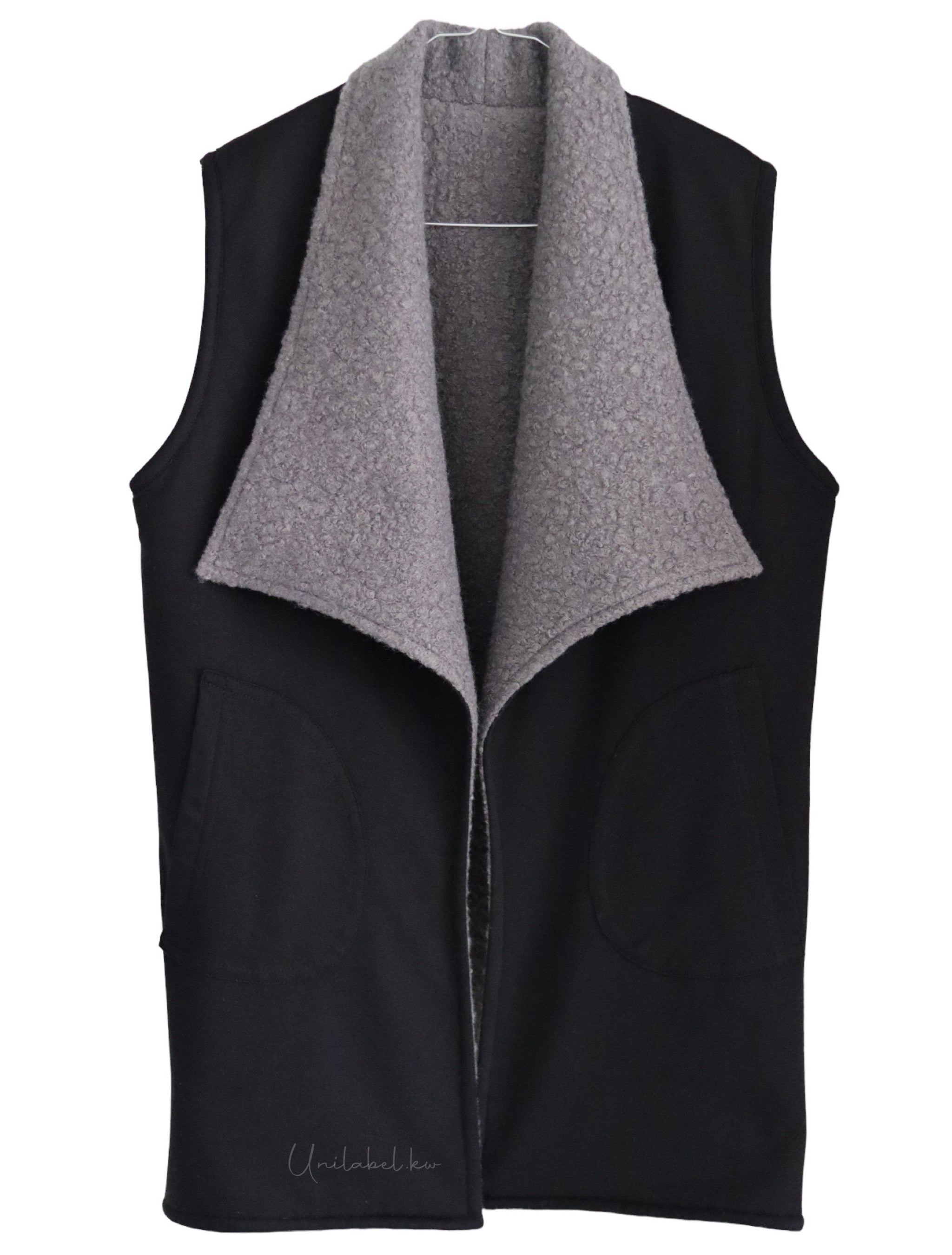 REVERSIBLE VEST II (BLACK)